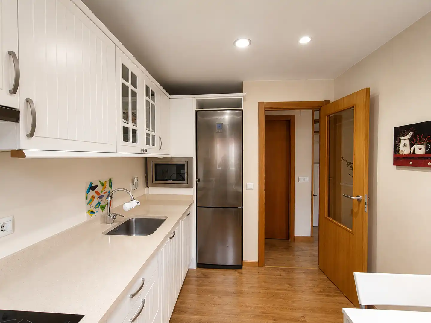 Cocina de Casa adosada de alquiler en Camargo con Calefacción, Jardín privado y Terraza