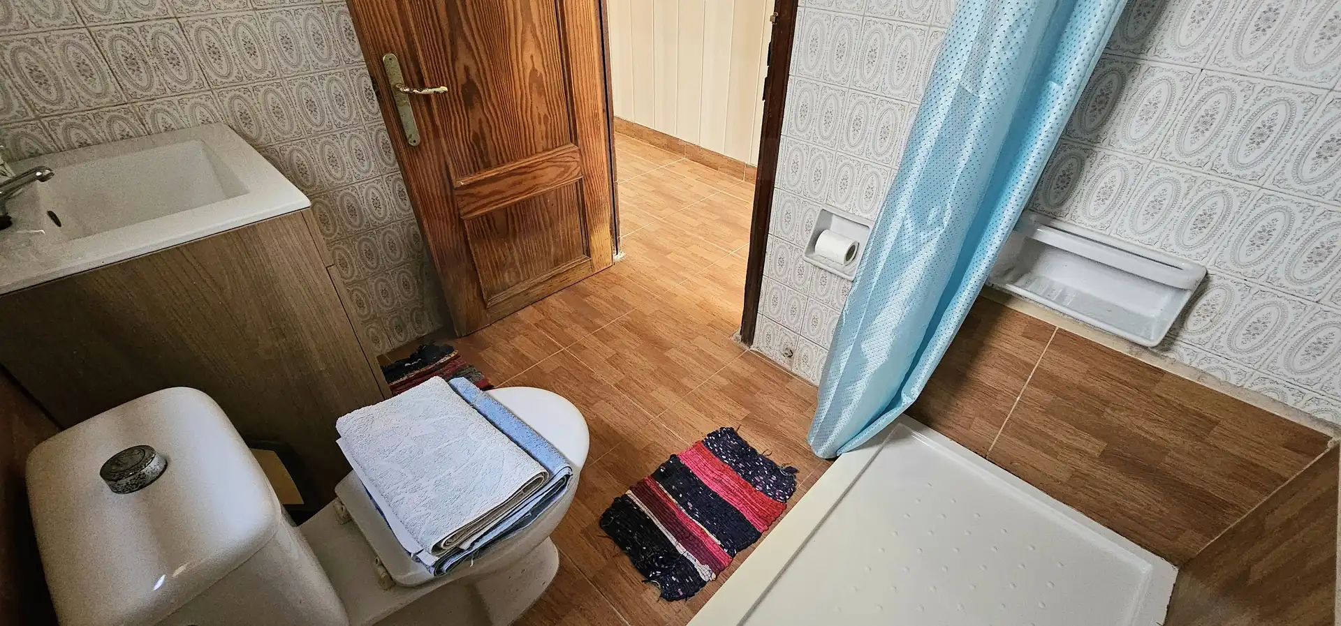 Baño de Casa o chalet en venta en Roquetas de Mar con Aire acondicionado, Calefacción y Terraza