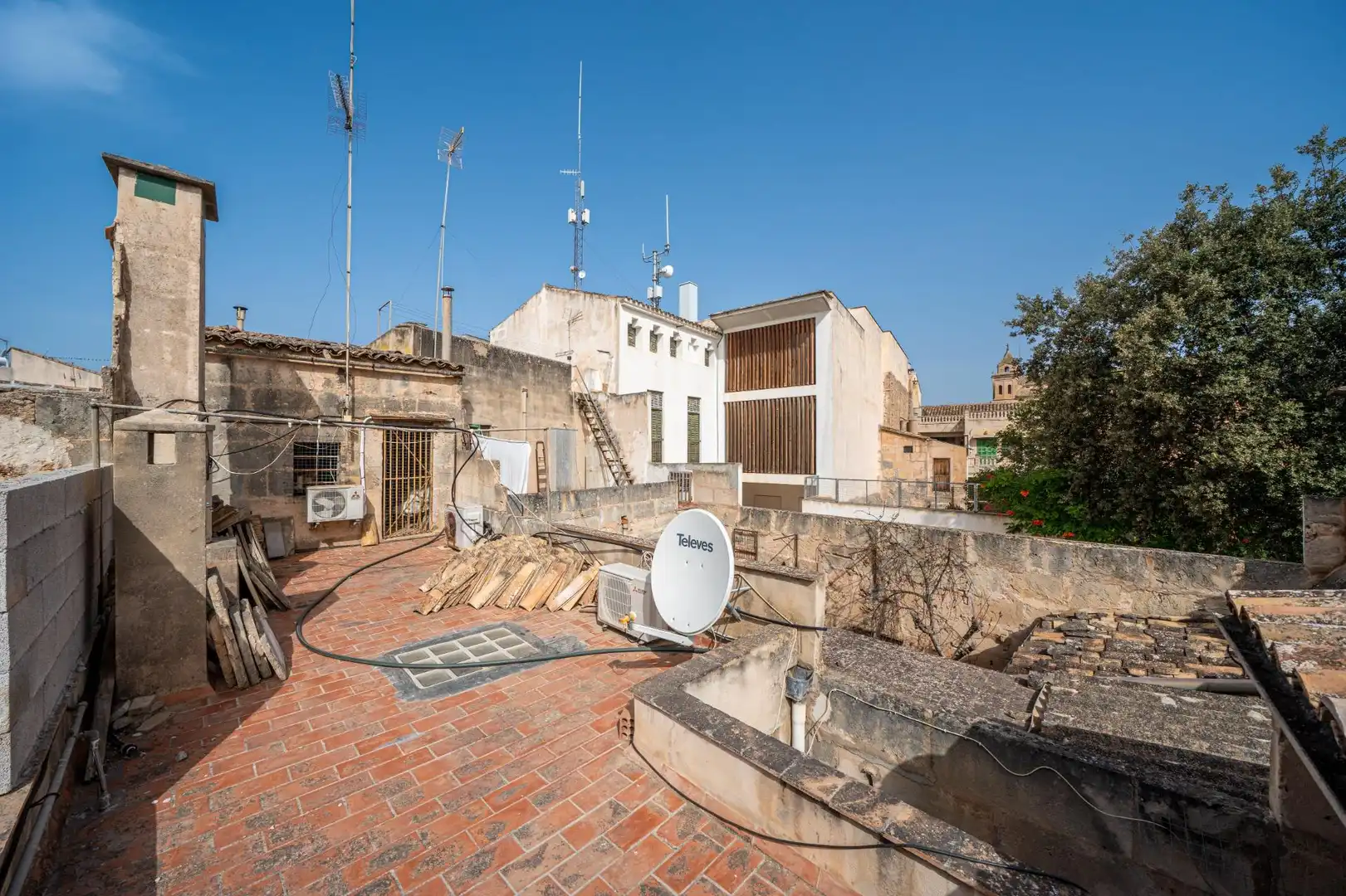 Vista exterior de Finca rústica en venda en Campos amb Aire condicionat i Terrassa