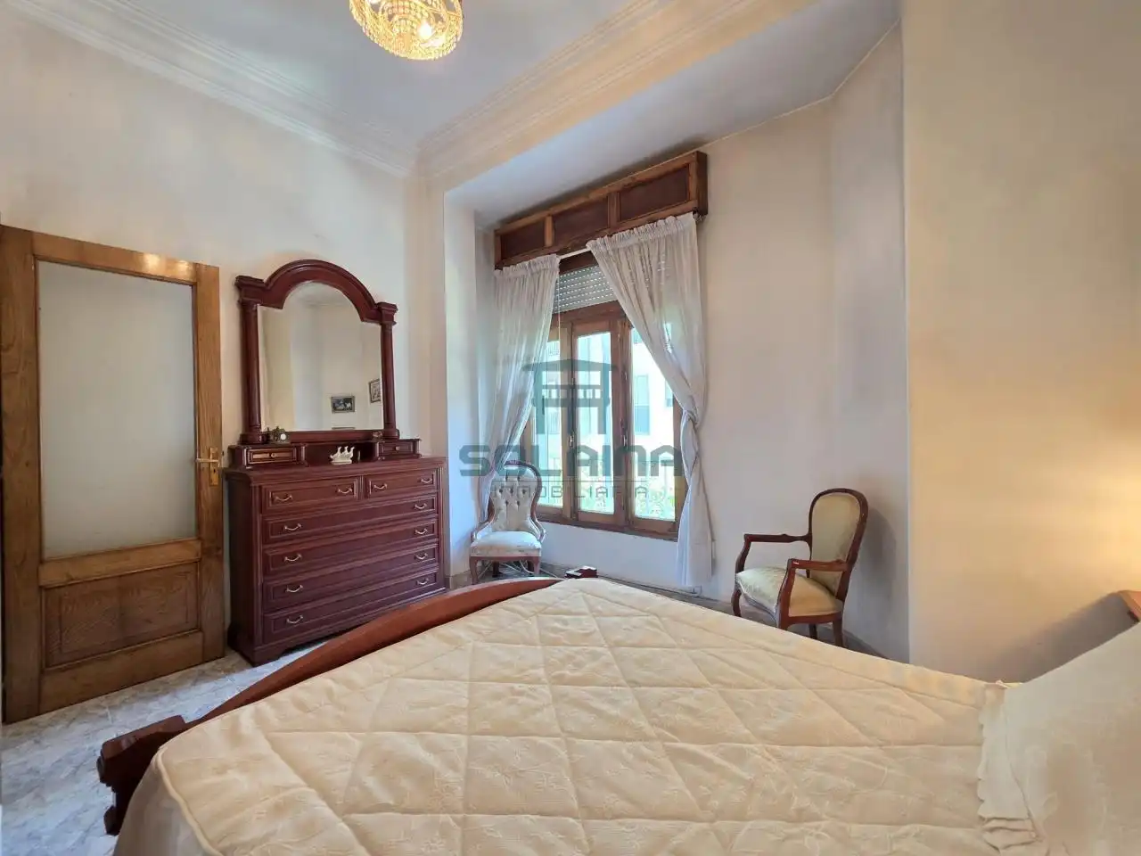Bedroom of Flat for sale in Ourense Capital   with Heating, Storage room and Furnished