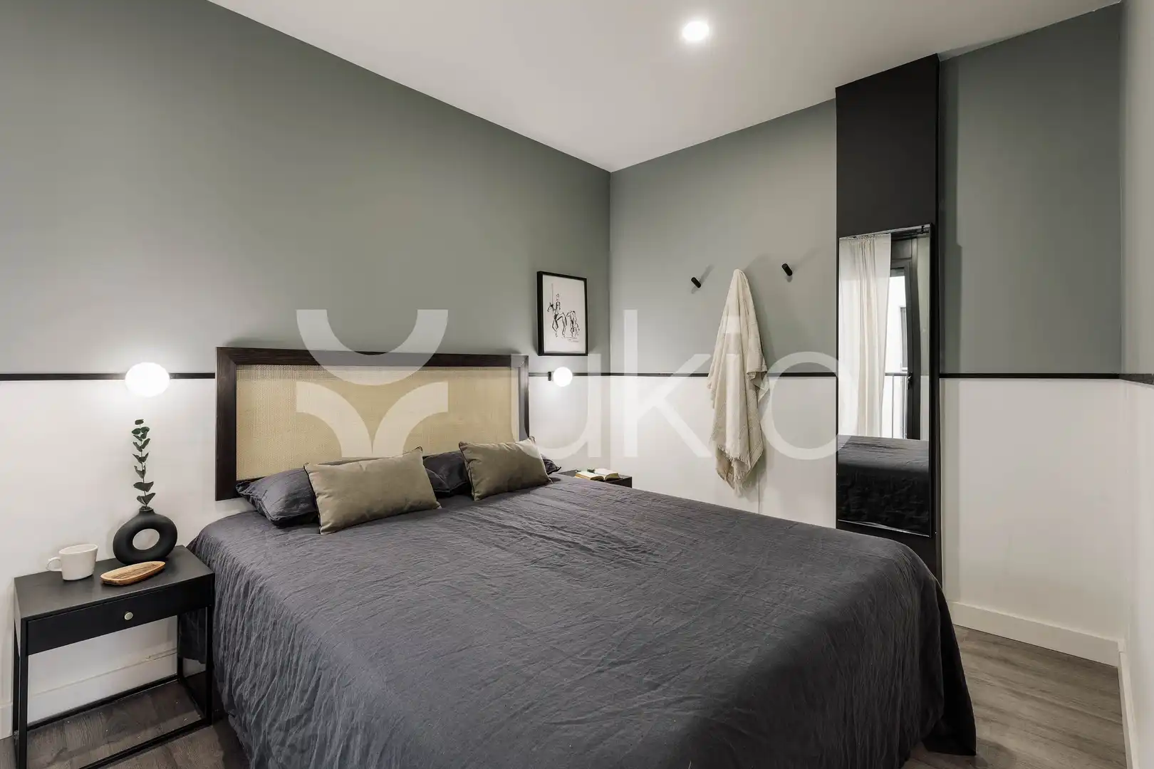 Habitación de Piso de alquiler en Barcelona con Aire acondicionado, Calefacción y Amueblado