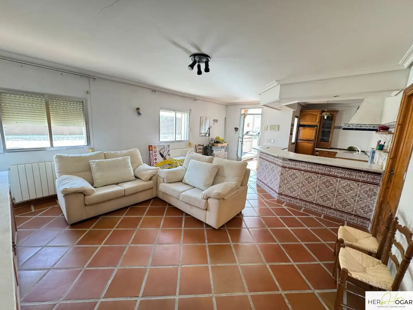 Living room of Houses for sale in Cobisa  with Air Conditioner, Heating and Terrace