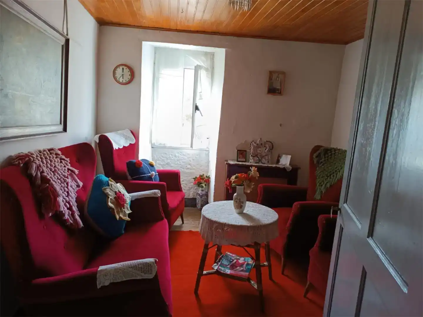Sala d'estar de Finca rústica en venda en Chandrexa de Queixa