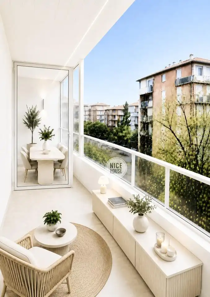 Balcony of Flat for sale in Madrid  with Air Conditioner, Terrace and Storage room