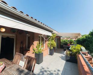 Terrace of Flat for sale in Sant Cugat del Vallès  with Air Conditioner, Heating and Storage room