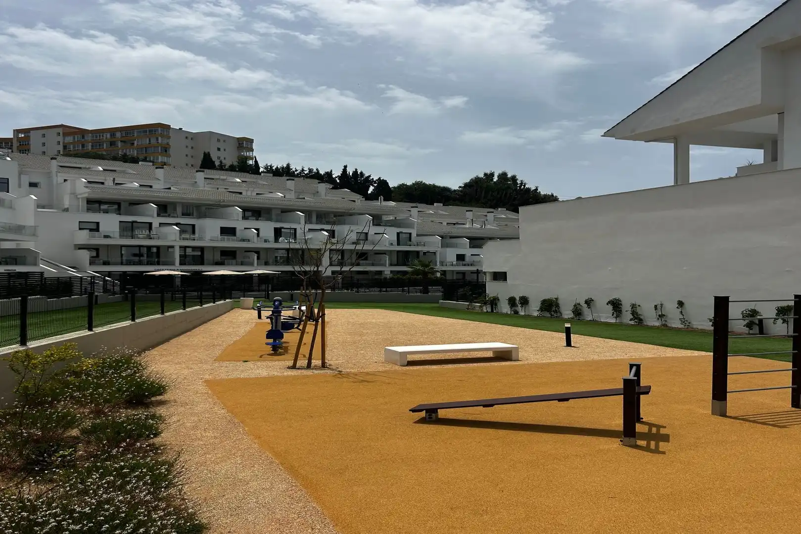 Terrasse von Dachboden zur Miete in Fuengirola mit Terrasse