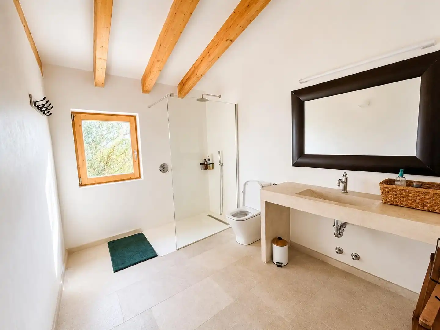 Baño de Finca rústica en venta en Porreres con Calefacción y Terraza