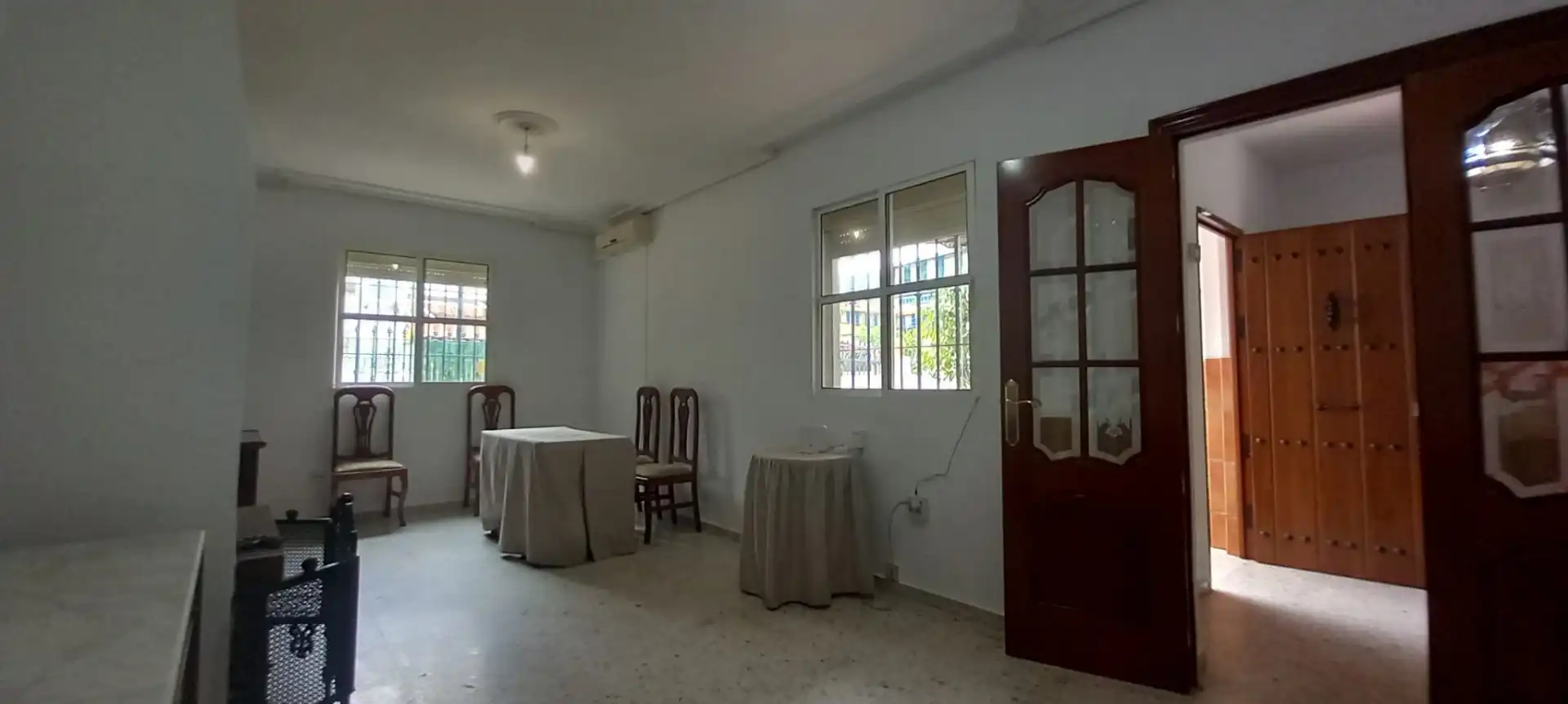 Comedor de Casa adosada en venta en Mairena del Aljarafe con Aire acondicionado, Calefacción y Terraza