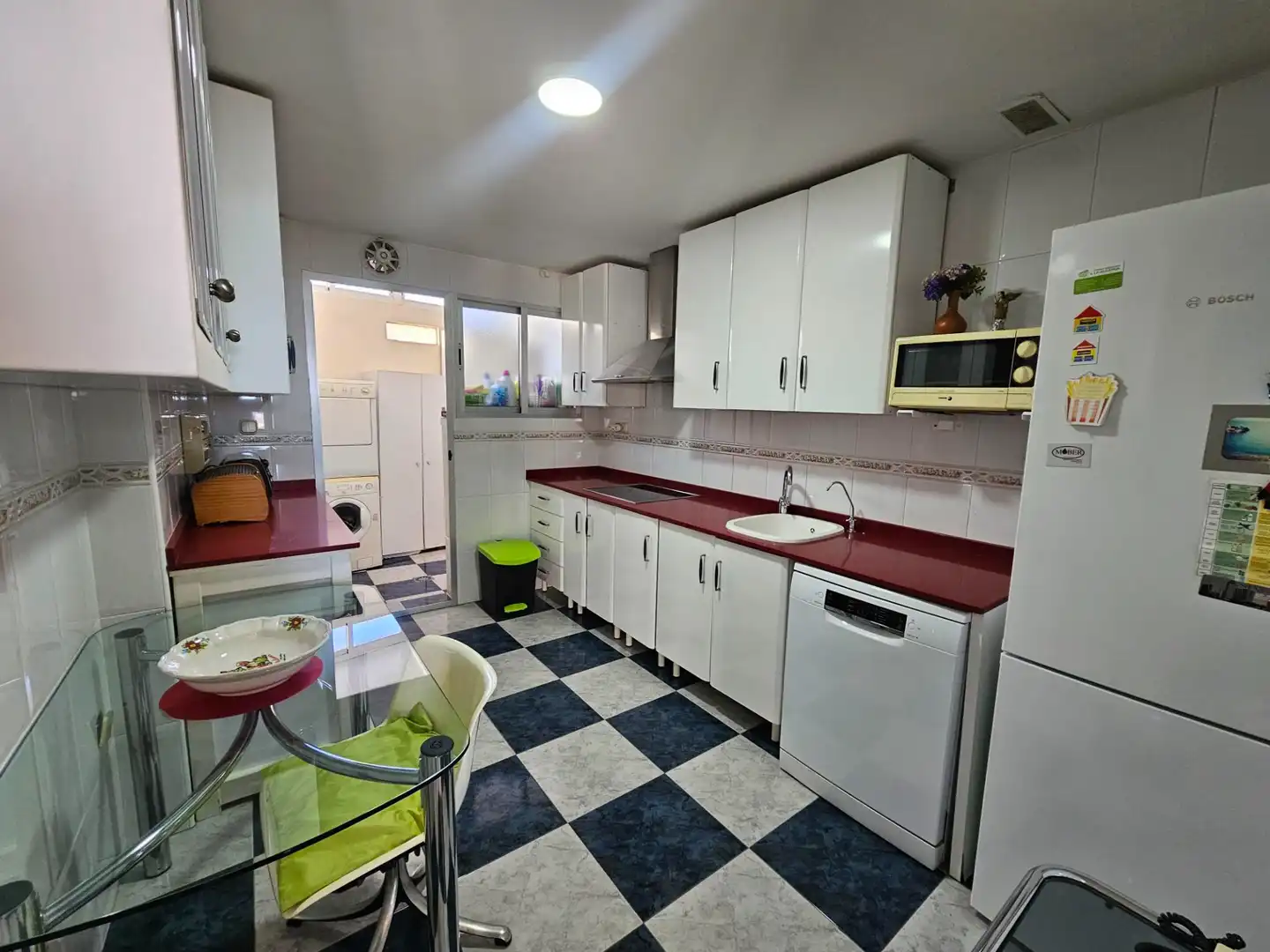 Cocina de Casa adosada en venta en Molina de Segura con Aire acondicionado, Calefacción y Terraza