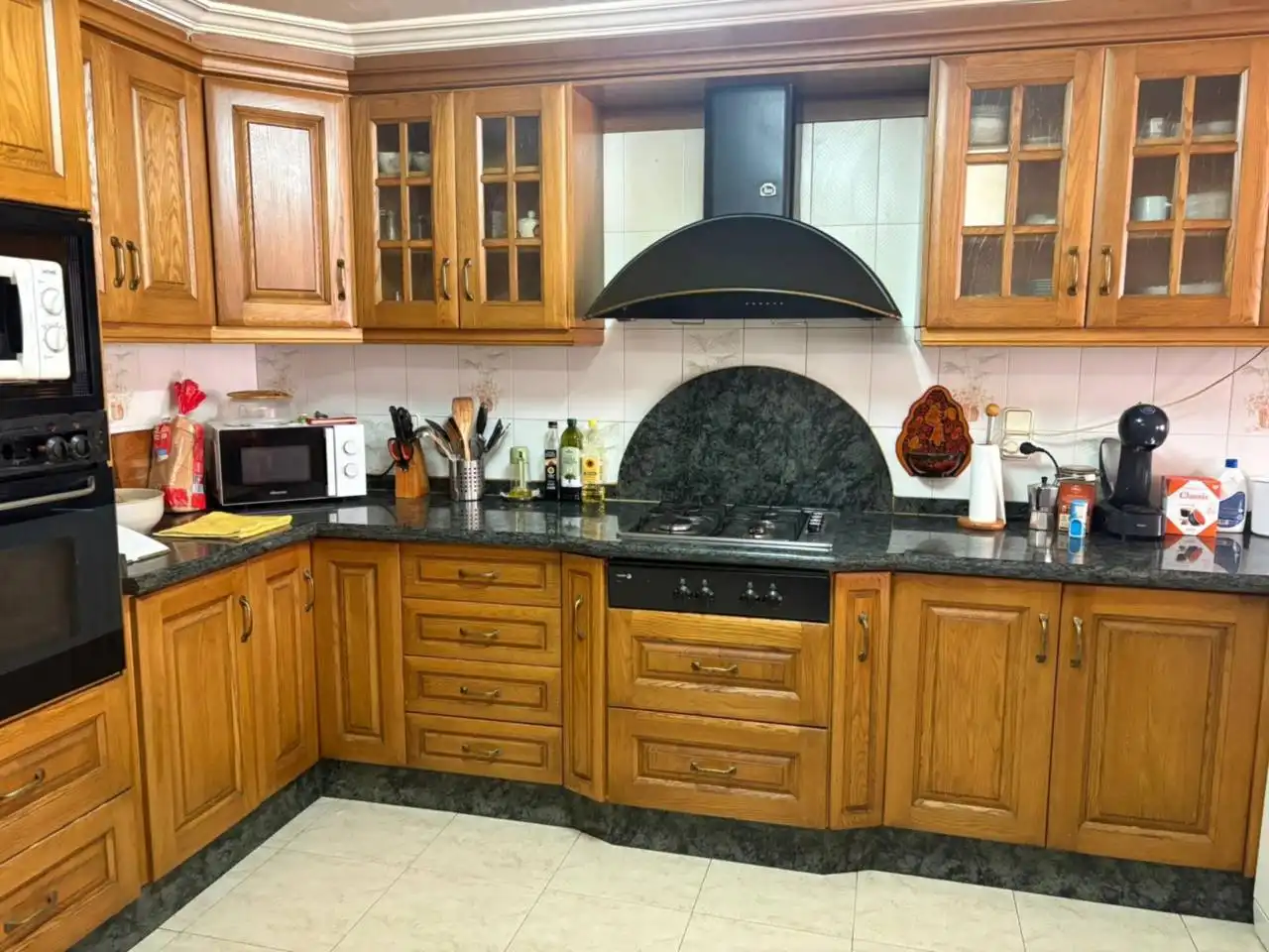Kitchen of Flat for sale in Alcoy / Alcoi  with Air Conditioner, Heating and Terrace