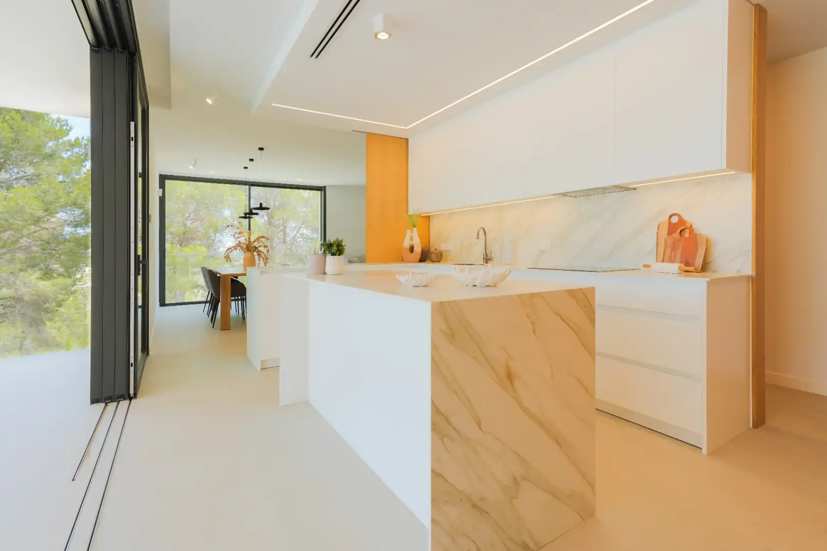 Cocina de Casa o chalet en venta en Teulada con Aire acondicionado, Calefacción y Jardín privado