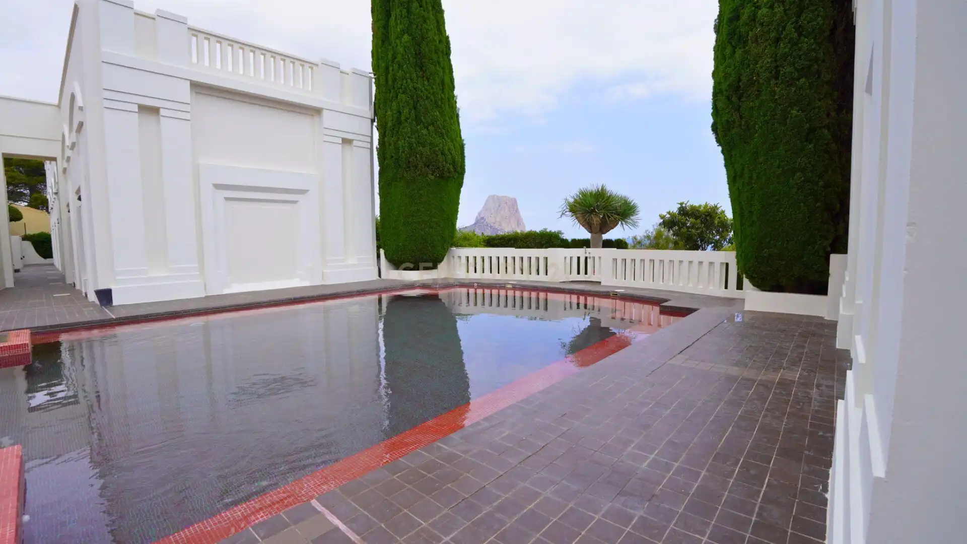 Piscina de Apartament de lloguer en Calpe / Calp amb Aire condicionat, Traster i Forn