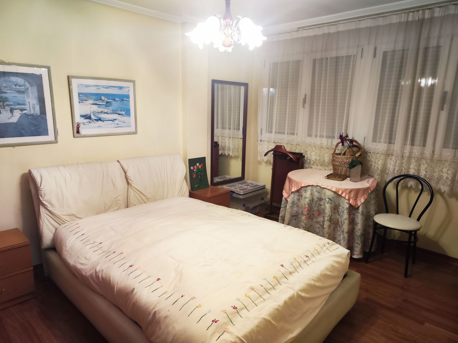 Bedroom of Flat for sale in Palencia Capital  with Heating, Terrace and Storage room