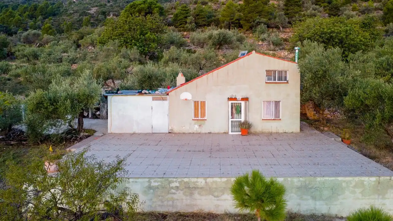 Vista exterior de Finca rústica en venta en Mas de Barberans con Terraza y Trastero