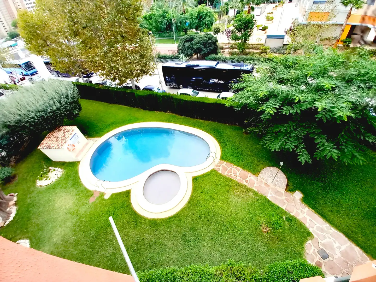 Piscina de Pis en venda en Benidorm amb Aire condicionat, Moblat i Balcó