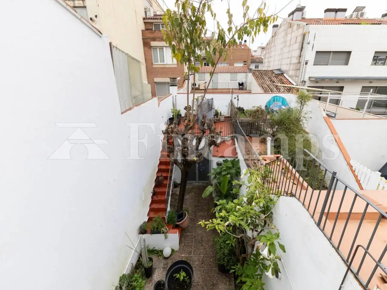 Terraza de Casa o chalet en venta en Sabadell con Aire acondicionado, Calefacción y Jardín privado
