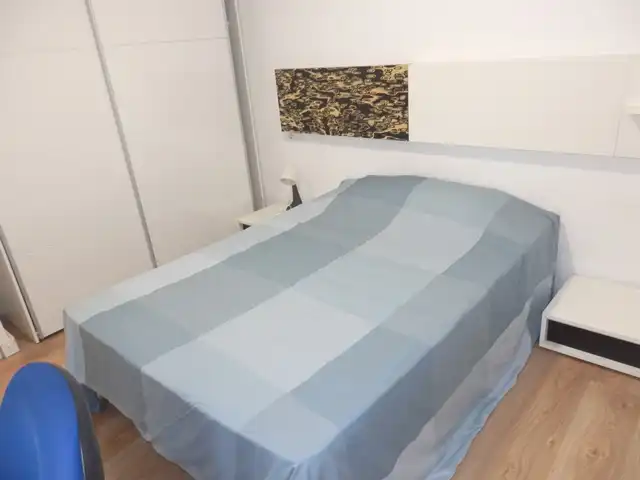 Schlafzimmer von Wohnung zur Miete in Moncada mit Parkett, Möbliert und Ofen