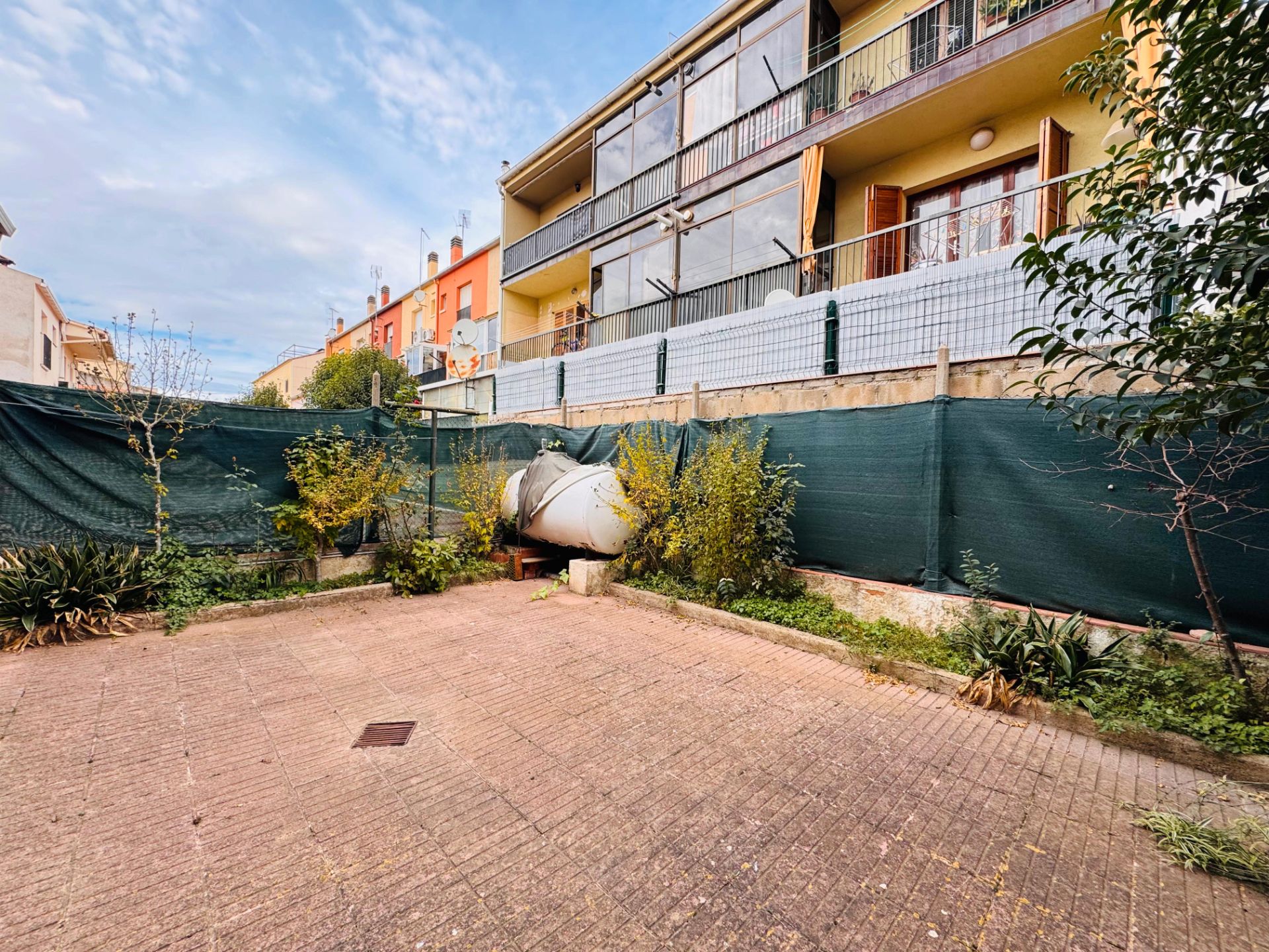 Exterior view of Single-family semi-detached for sale in Llagostera  with Heating and Balcony