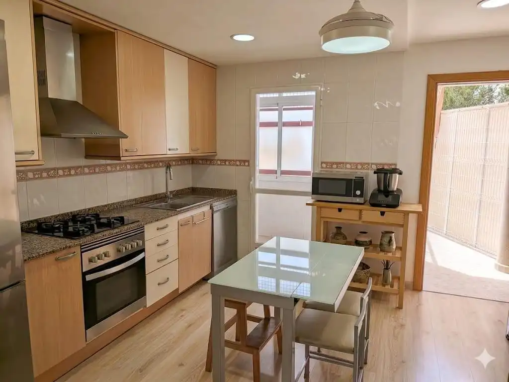 Kitchen of Flat for sale in Molina de Segura  with Air Conditioner, Heating and Private garden