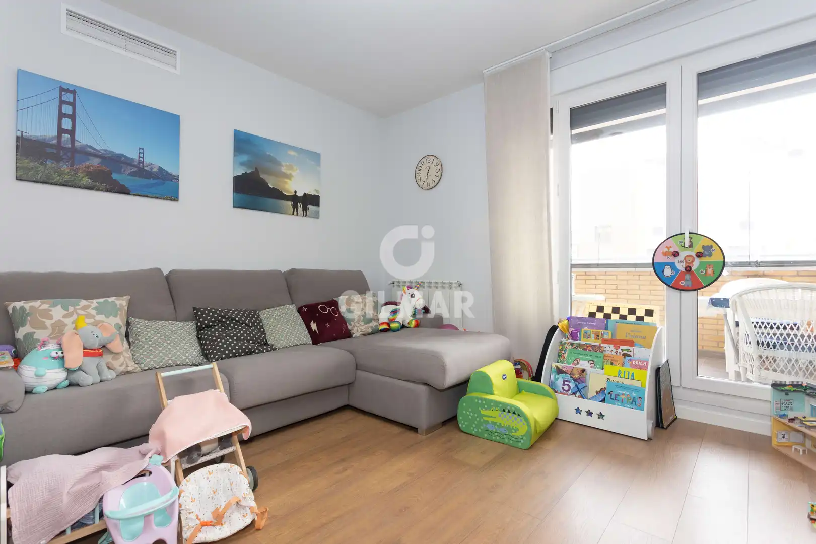 Schlafzimmer von Maisonette zum Verkauf in Madrid mit Heizung, Privatgarten und Abstellraum