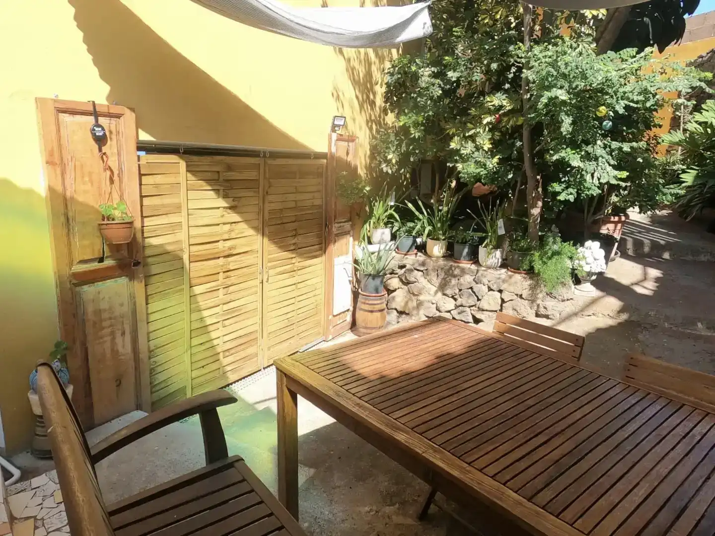 Terrassa de Apartament per a compartir en Los Realejos amb Moblat, Forn i Rentadora