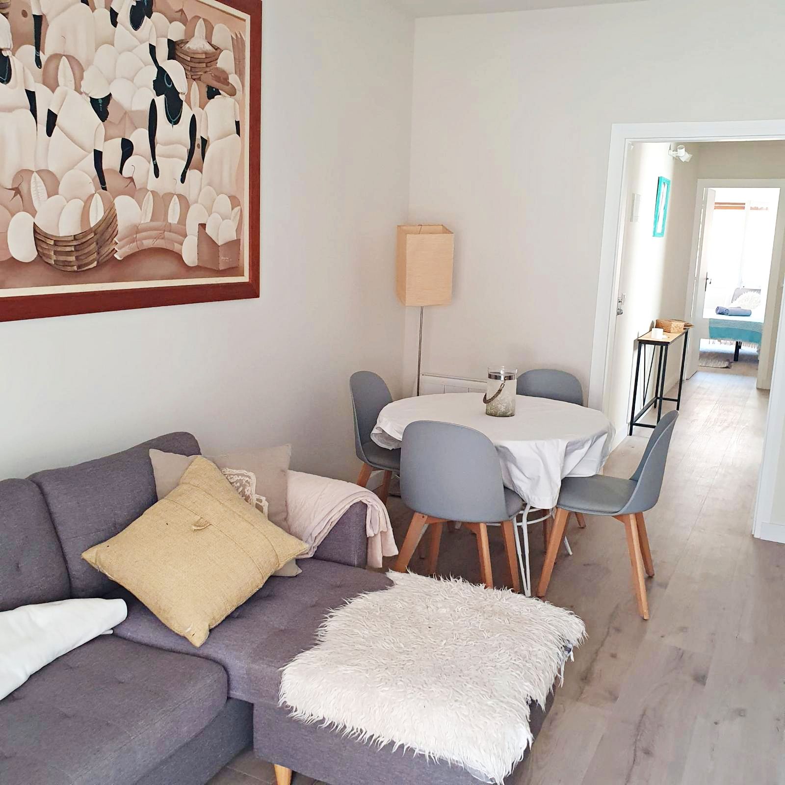 Menjador de Apartament de lloguer en Sitges amb Aire condicionat, Calefacció i Parquet