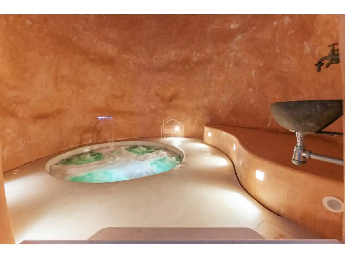 Piscina de Casa o xalet en venda en Maó - Mahón amb Calefacció, Terrassa i Moblat