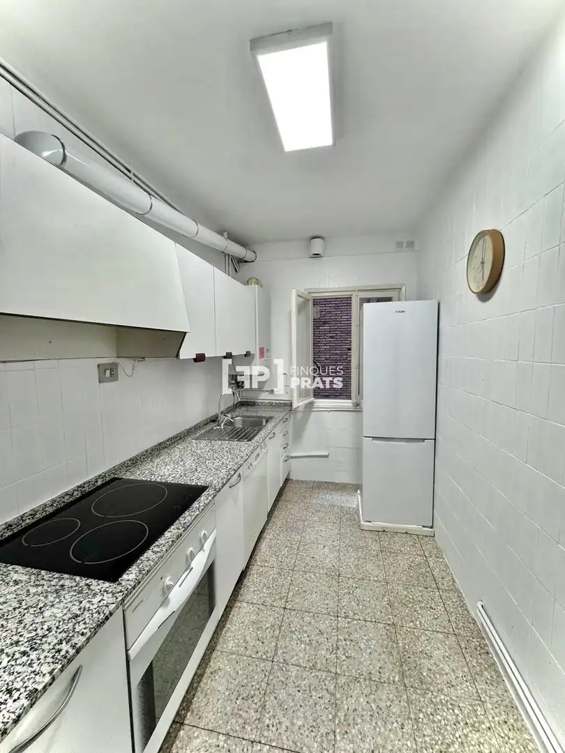 Kitchen of Flat for rent in Lleida  with Heating, Terrace and Furnished
