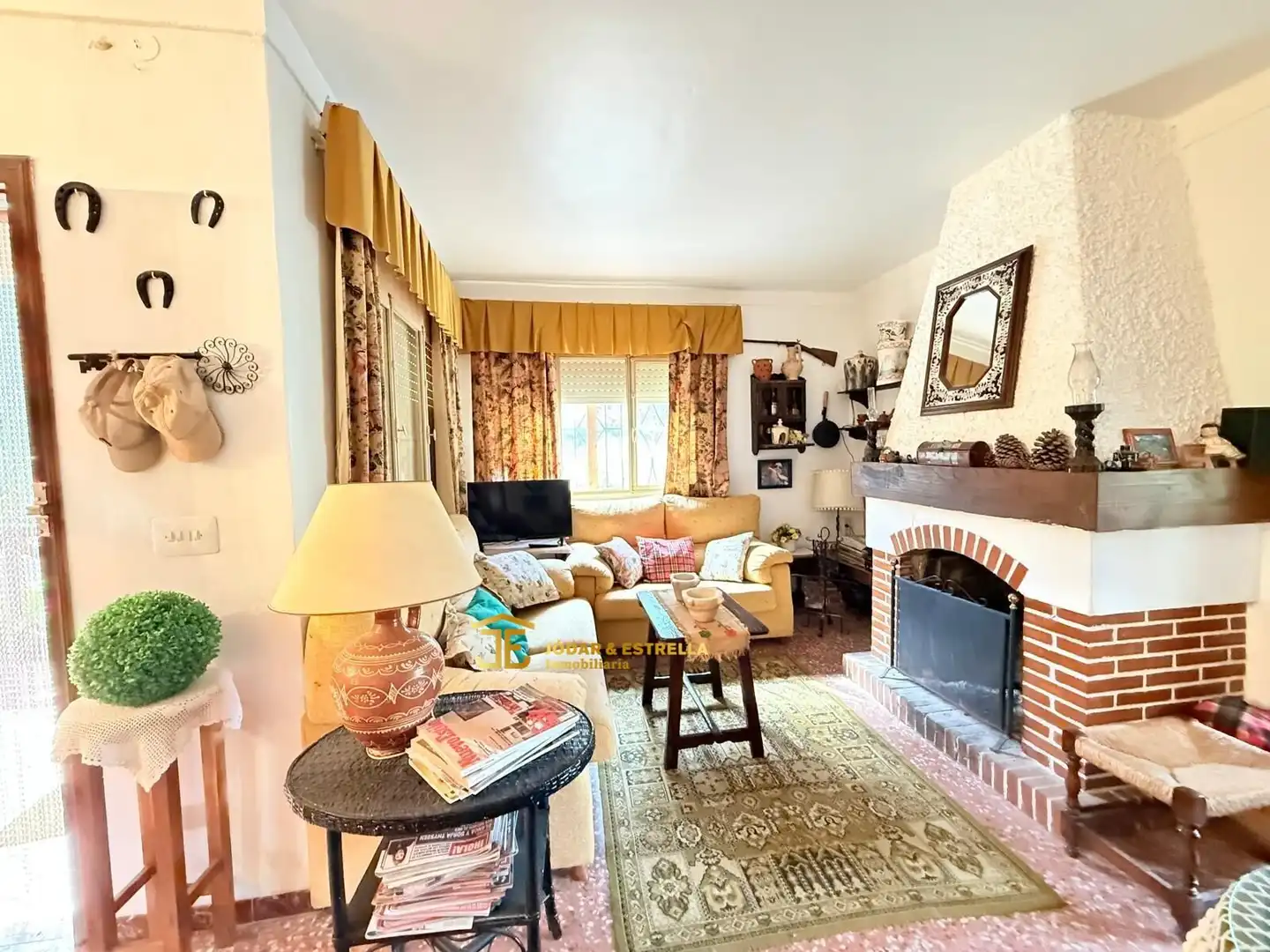 Sala de estar de Casa o chalet en venta en Lorca con Terraza, Trastero y Amueblado