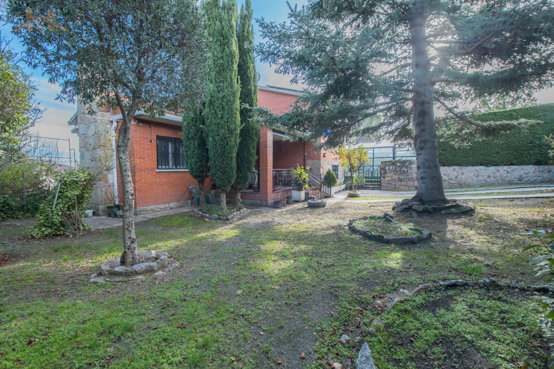 Garden of House or chalet for sale in Manzanares El Real  with Air Conditioner, Heating and Private garden
