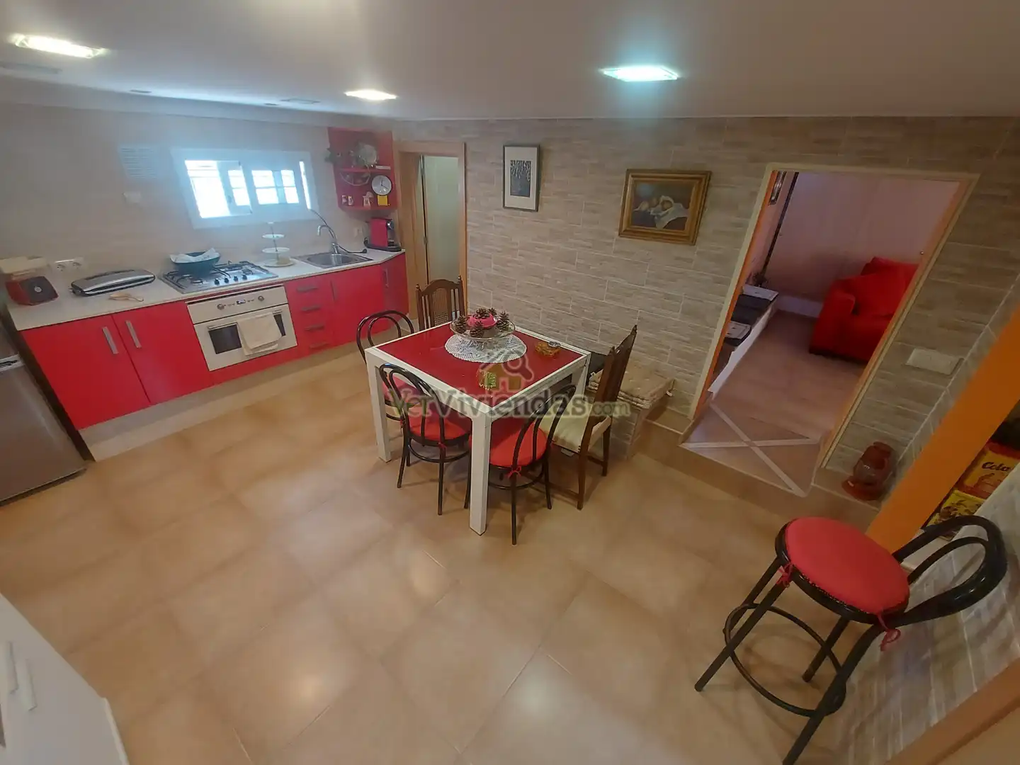 Cocina de Casa o chalet en venta en Sant Llorenç d'Hortons con Jardín privado, Terraza y Piscina