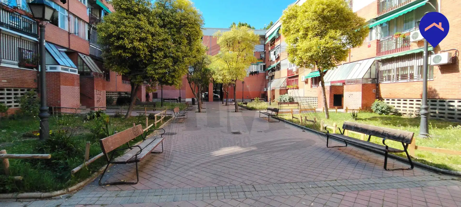 Exterior view of Flat for sale in Madrid  with Heating, Terrace and Alarm