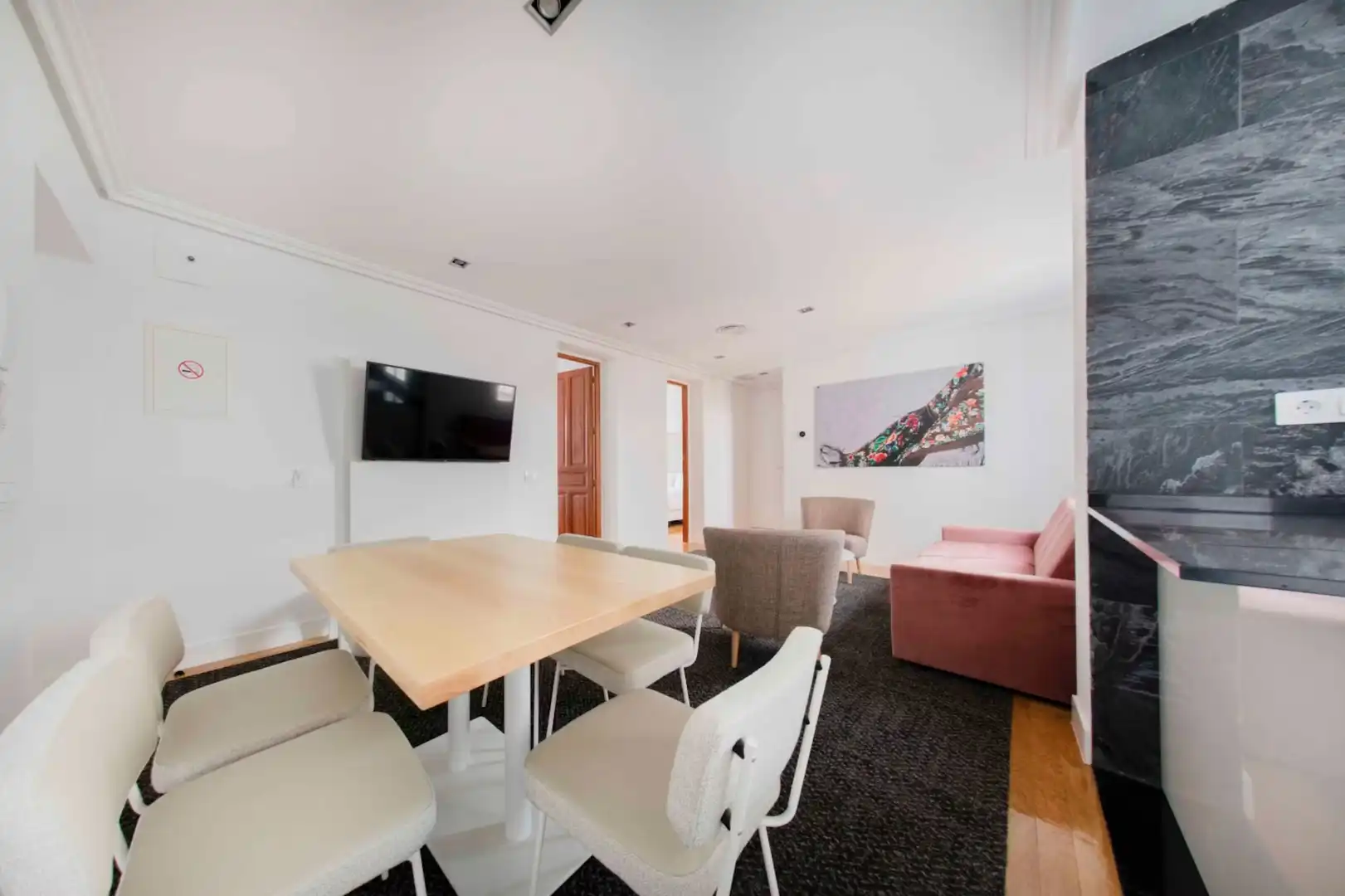 Sala de estar de Apartamento de alquiler en Centro