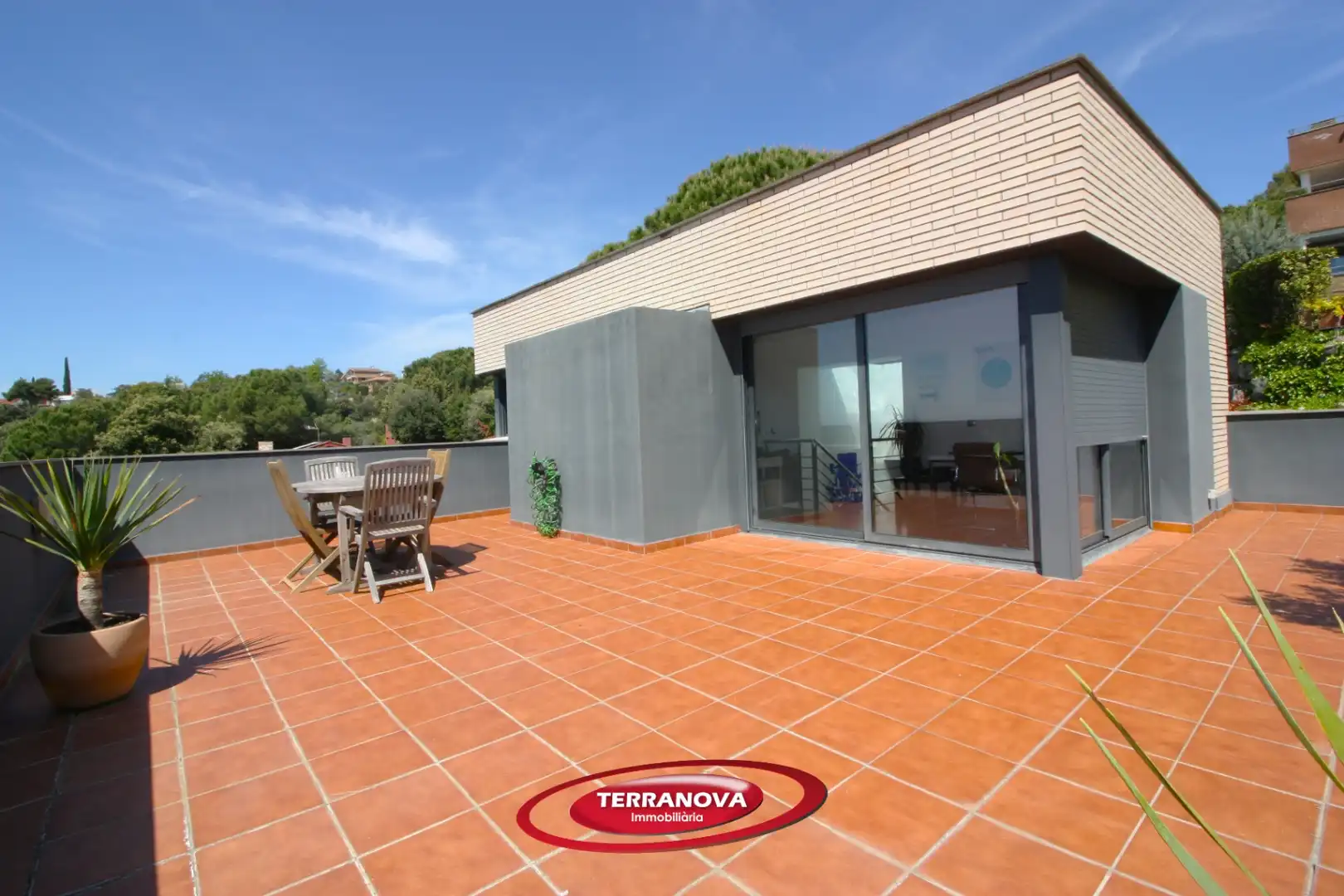Terrassa de Casa o xalet en venda en L'Ametlla del Vallès amb Aire condicionat, Calefacció i Jardí privat