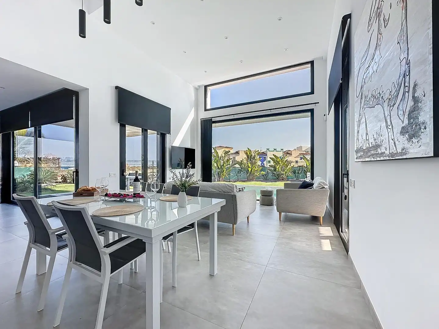 Living room of Houses for sale in Vera  with Air Conditioner, Heating and Private garden