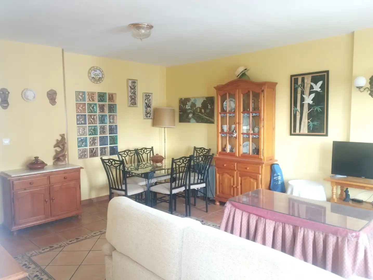 Esszimmer von Wohnung zur Miete in Jerez de la Frontera mit Klimaanlage, Terrasse und Möbliert
