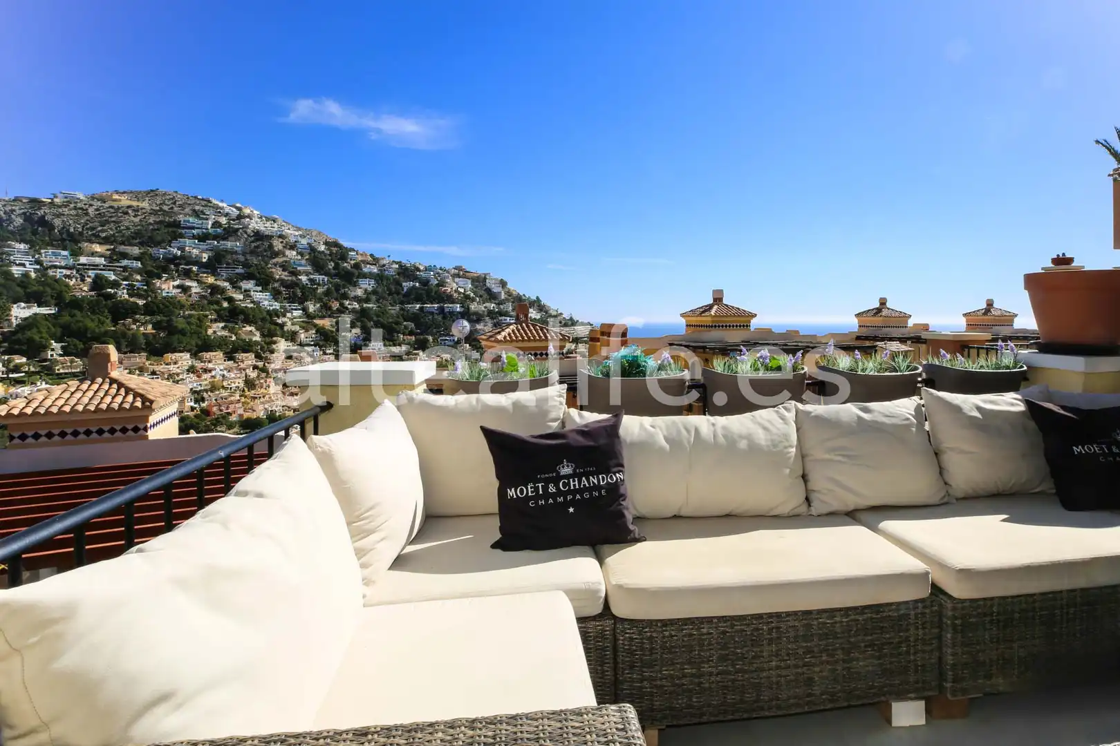 Terrace of Houses for sale in Altea  with Air Conditioner, Private garden and Terrace