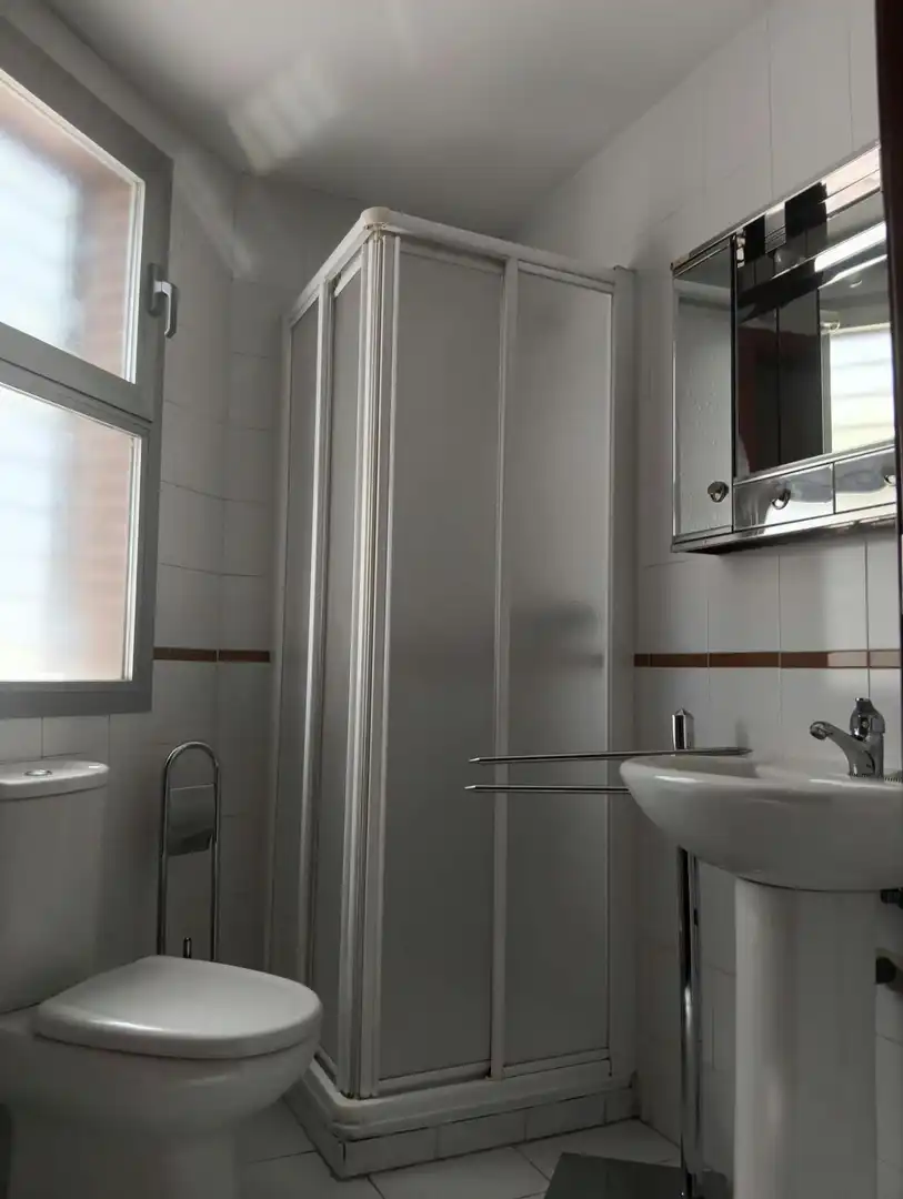 Bathroom of Flat for rent in Granada  with Air Conditioner, Heating and Terrace