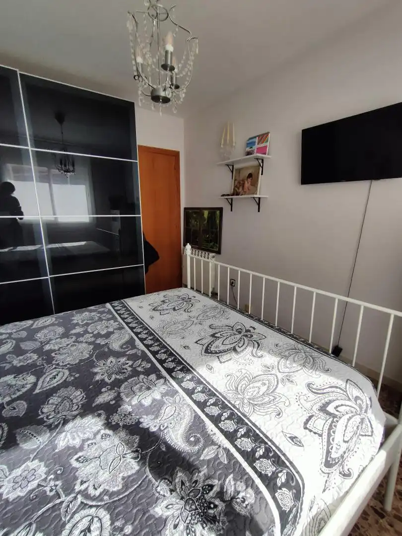 Schlafzimmer von Wohnung zum Verkauf in Terrassa mit Heizung und Balkon