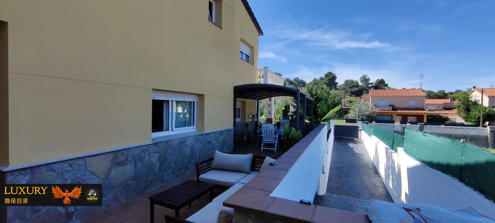 Terraza de Casa o chalet en venta en Cunit con Aire acondicionado, Calefacción y Jardín privado