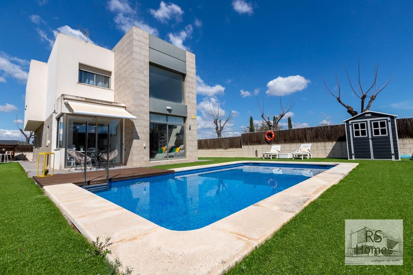 Swimming pool of House or chalet for sale in Bétera  with Air Conditioner, Heating and Private garden