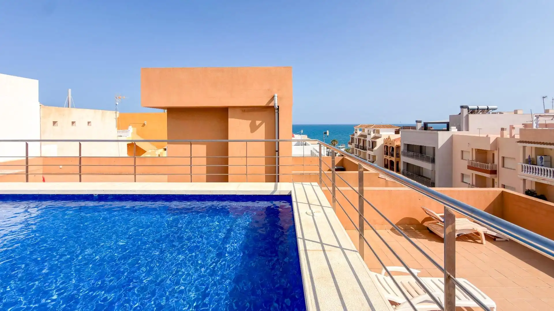 Swimming pool of Flat for sale in Cuevas del Almanzora