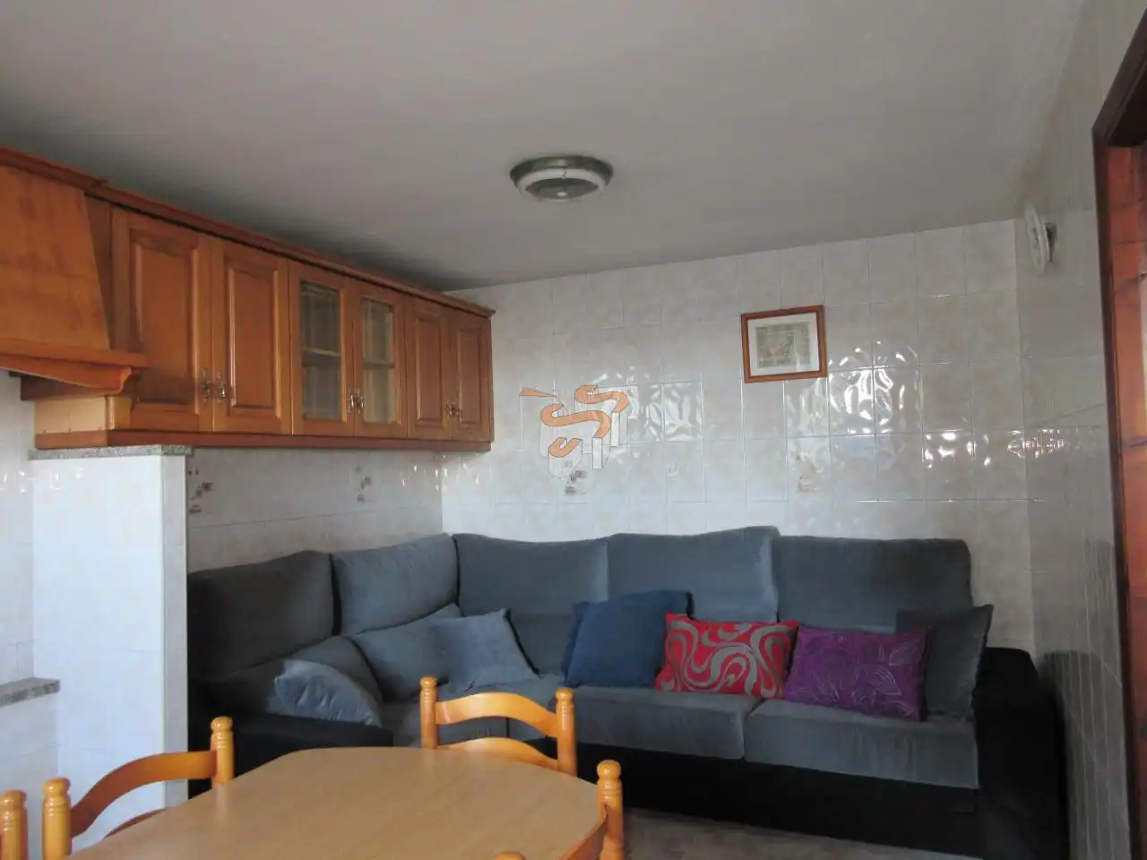 Sala d'estar de Finca rústica en venda en Narón amb Calefacció, Jardí privat i Moblat