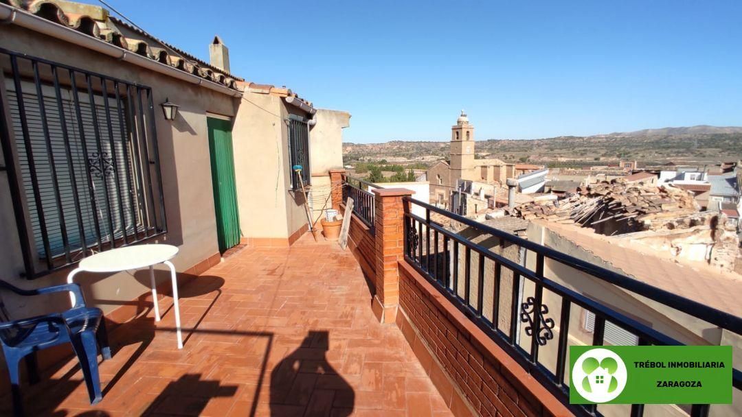 Terrassa de Casa o xalet en venda en Escatrón amb Aire condicionat, Calefacció i Terrassa