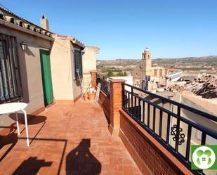 Terrace of House or chalet for sale in Escatrón  with Air Conditioner, Terrace and Balcony