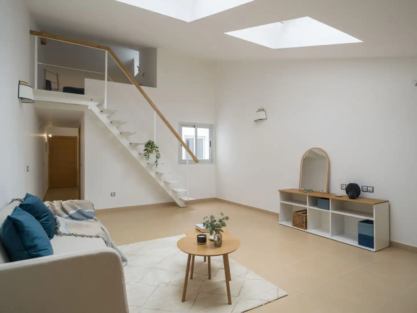 Living room of Attic for rent in Telde