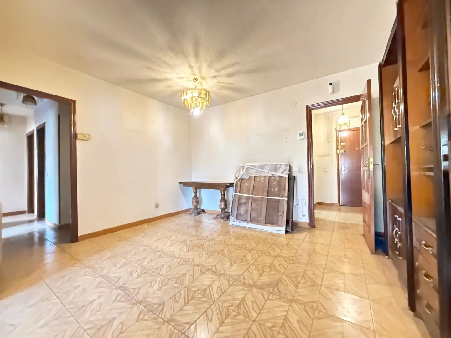 Dining room of Flat for sale in  Madrid Capital  with Air Conditioner and Terrace