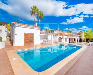 Exterior view of House or chalet for sale in Calpe / Calp  with Air Conditioner, Heating and Private garden