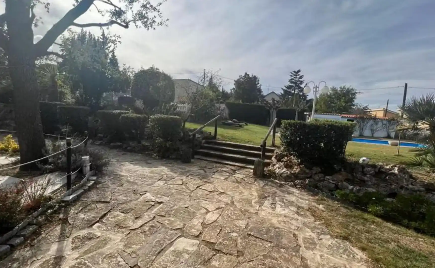 Jardín de Casa o chalet en venta en La Pobla de Claramunt con Calefacción y Jardín privado
