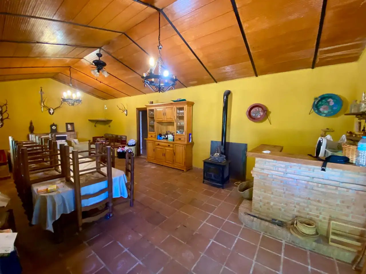 Comedor de Casa o chalet en venta en Fernán Caballero con Aire acondicionado, Jardín privado y Trastero